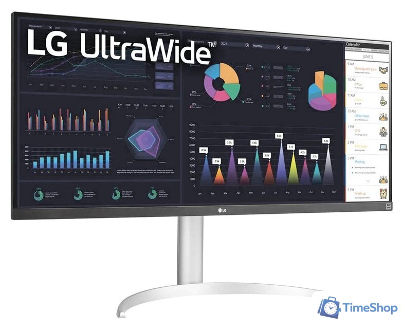 Монитор LG UltraWide 34WQ650-W - Изображение №4 — Интернет-магазин Time-Shop