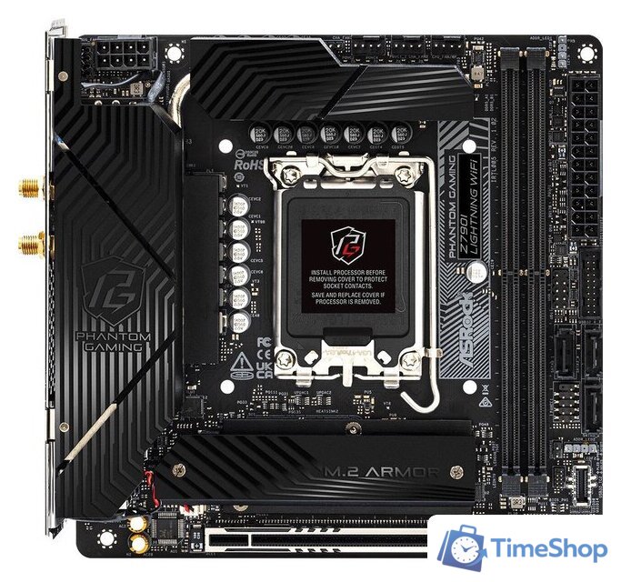 Материнская плата ASRock Z790I Lightning WiFi - Изображение №1 — Интернет-магазин Time-Shop