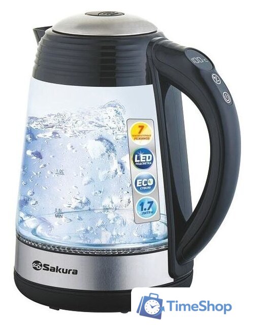 Электрический чайник Sakura SA-2729DBK - Изображение №1 — Интернет-магазин Time-Shop