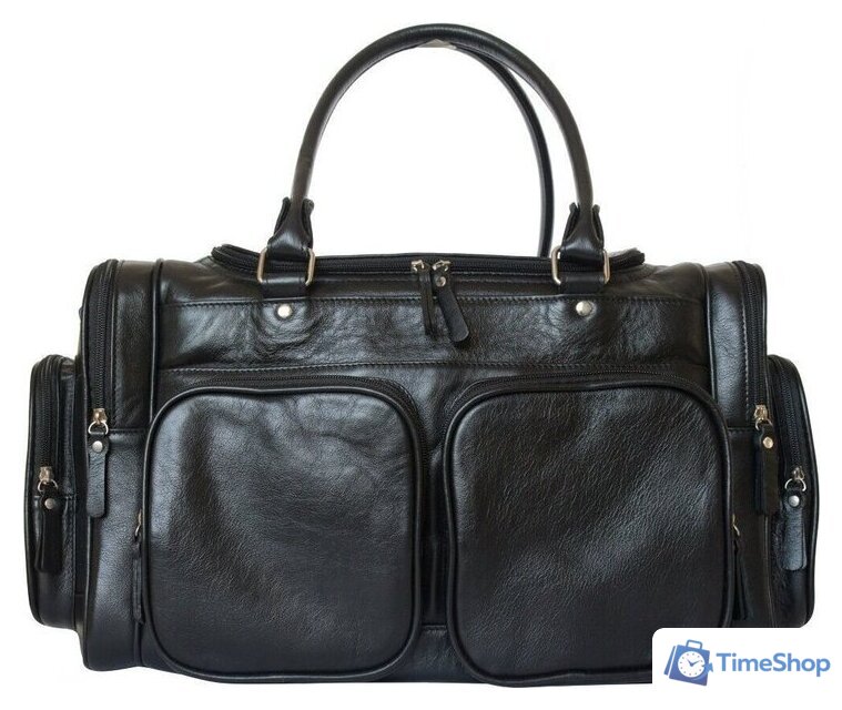 Дорожная сумка Carlo Gattini Classico Bufaloro 4012-01 (черный) - Изображение №6 — Интернет-магазин Time-Shop