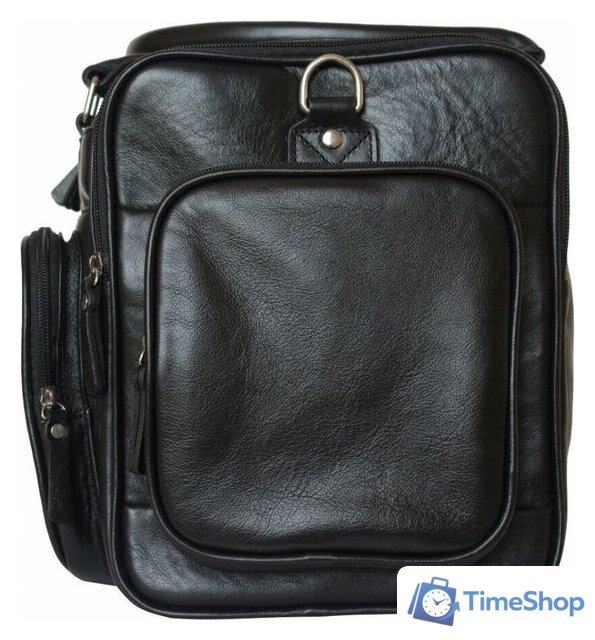 Дорожная сумка Carlo Gattini Classico Bufaloro 4012-01 (черный) - Изображение №4 — Интернет-магазин Time-Shop