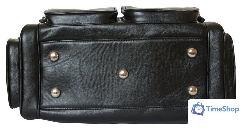 Дорожная сумка Carlo Gattini Classico Bufaloro 4012-01 (черный) - Изображение №7 — Интернет-магазин Time-Shop