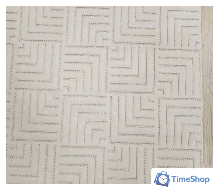 Ковер для жилой комнаты Radjab Carpet Сканди Сизаль Прямоугольник 10658A 12284RK (3x4, Krem/Krem) - Изображение №3 — Интернет-магазин Time-Shop