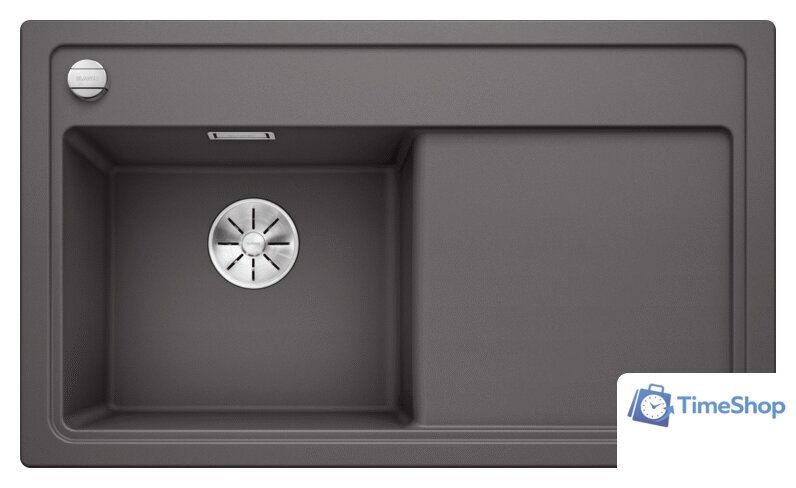 Кухонная мойка Blanco Zenar 45 S 523851 (левая, темная скала) - Изображение №1 — Интернет-магазин Time-Shop