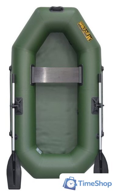 Гребная лодка Муссон S-222 (зеленый) - Изображение №1 — Интернет-магазин Time-Shop