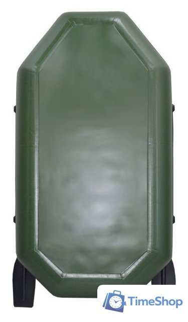 Гребная лодка Муссон S-222 (зеленый) - Изображение №2 — Интернет-магазин Time-Shop