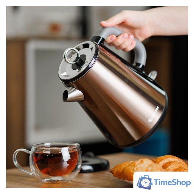 Электрический чайник Evolution KP17153 Steel - Изображение №12 — Интернет-магазин Time-Shop