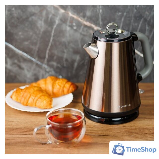 Электрический чайник Evolution KP17153 Steel - Изображение №10 — Интернет-магазин Time-Shop