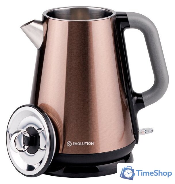 Электрический чайник Evolution KP17153 Steel - Изображение №4 — Интернет-магазин Time-Shop