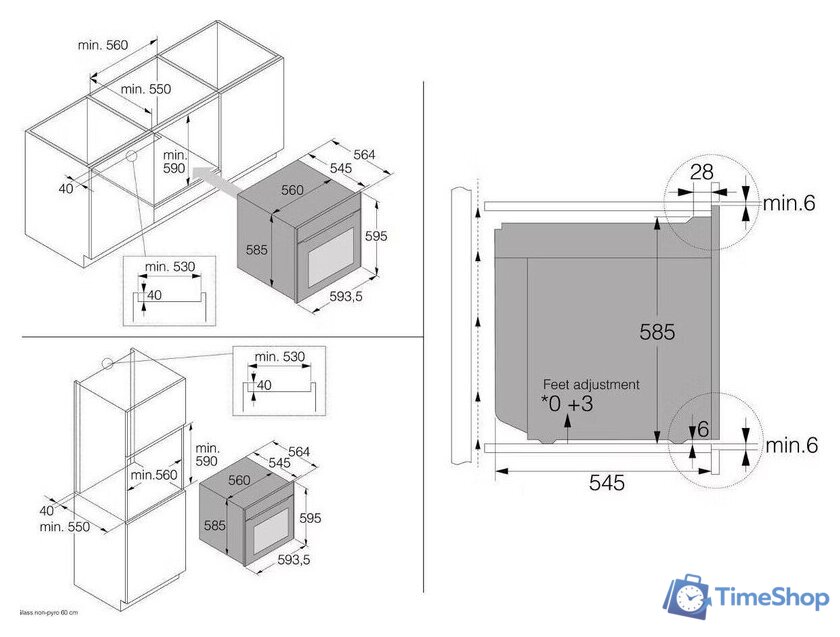 Электрический духовой шкаф ASKO OCM26BGH - Изображение №8 — Интернет-магазин Time-Shop