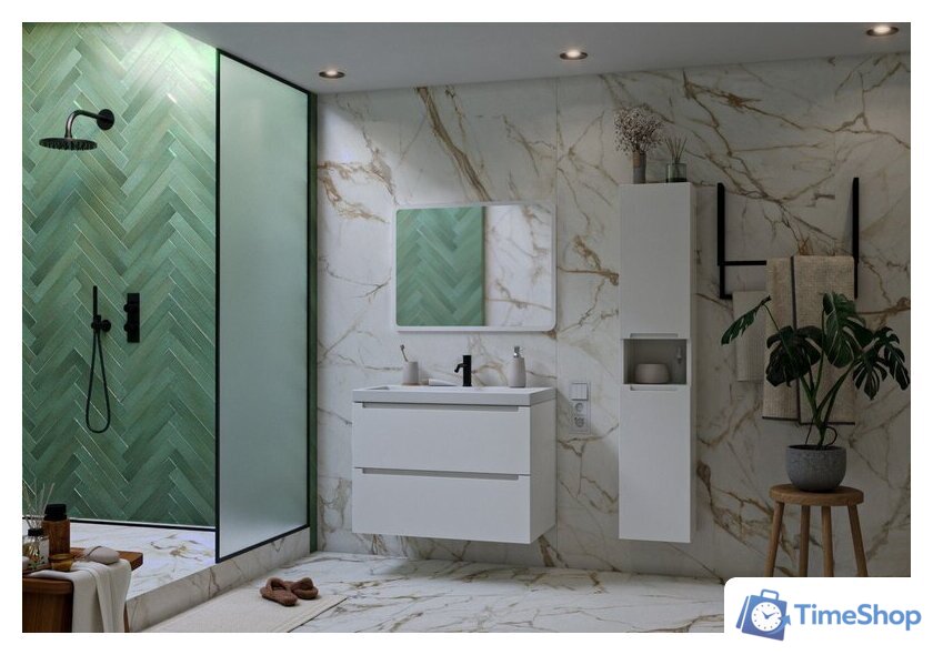  ЗОВ Шкаф-пенал Дион 150 DP150LWP0M9003MKV5 (белый матовый) - Изображение №3 — Интернет-магазин Time-Shop