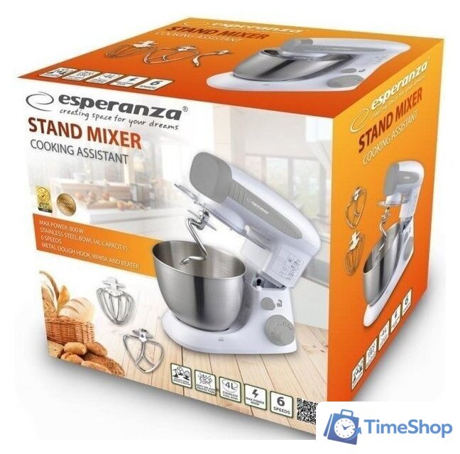 Планетарный миксер Esperanza EKM024 - Изображение №3 — Интернет-магазин Time-Shop