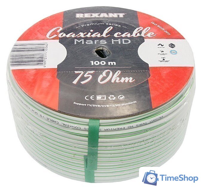 Кабель Rexant 01-2502 (100 м) - Изображение №1 — Интернет-магазин Time-Shop