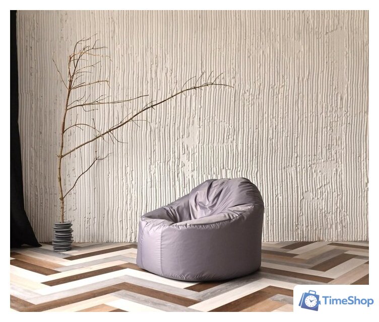 Кресло-мешок Mio Tesoro Poparada XXL PO-60x80-S (серебристый) - Изображение №7 — Интернет-магазин Time-Shop