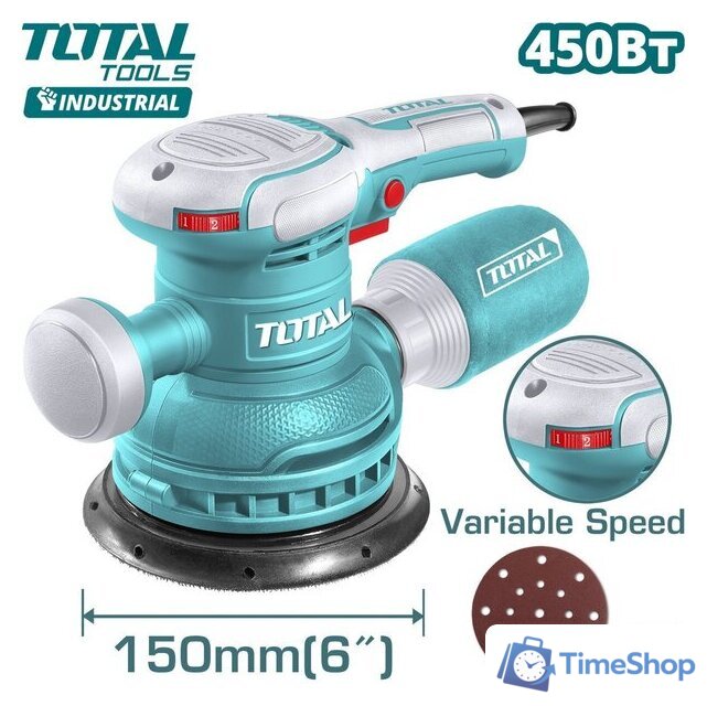 Эксцентриковая шлифмашина Total TF2061506 - Изображение №1 — Интернет-магазин Time-Shop