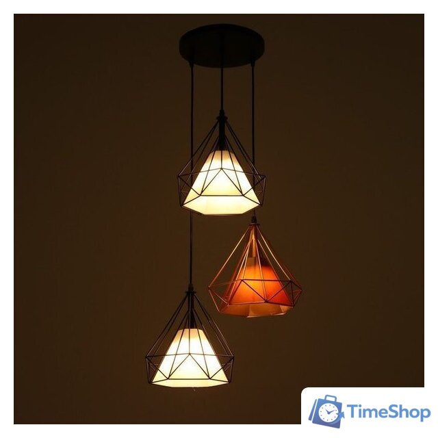 Подвесная люстра BayerLux Андри колор 7464935 - Изображение №7 — Интернет-магазин Time-Shop
