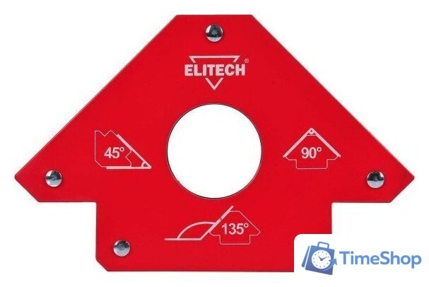 Угольник магнитный ELITECH 0606.017700 - Изображение №3 — Интернет-магазин Time-Shop