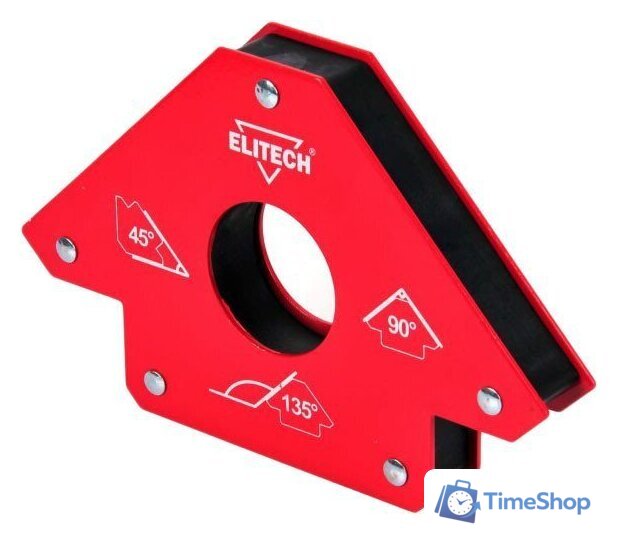 Угольник магнитный ELITECH 0606.017700 - Изображение №1 — Интернет-магазин Time-Shop