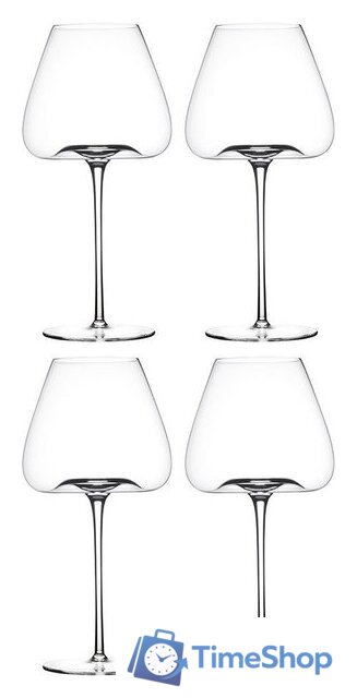 Стаканы, бокалы, рюмки Liberty Jones Sheen PS-LJ-SN-RWGLS850-4 (4шт) - Изображение №1 — Интернет-магазин Time-Shop