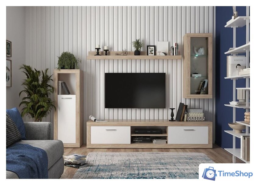 Горка Black Red White Murane (дуб сонома/белый) - Изображение №1 — Интернет-магазин Time-Shop