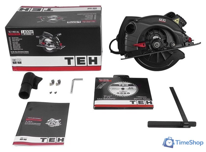 Дисковая (циркулярная) пила TEH TC19014L - Изображение №10 — Интернет-магазин Time-Shop