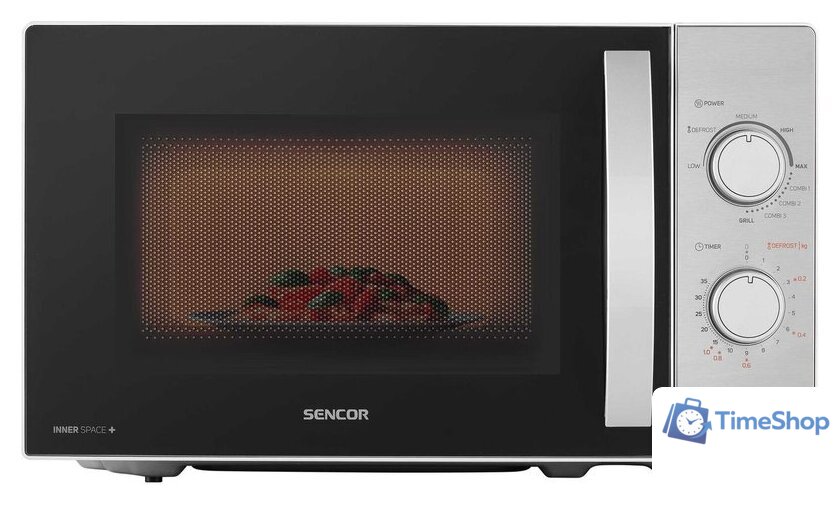 Микроволновая печь Sencor SMW 4320SS - Изображение №8 — Интернет-магазин Time-Shop