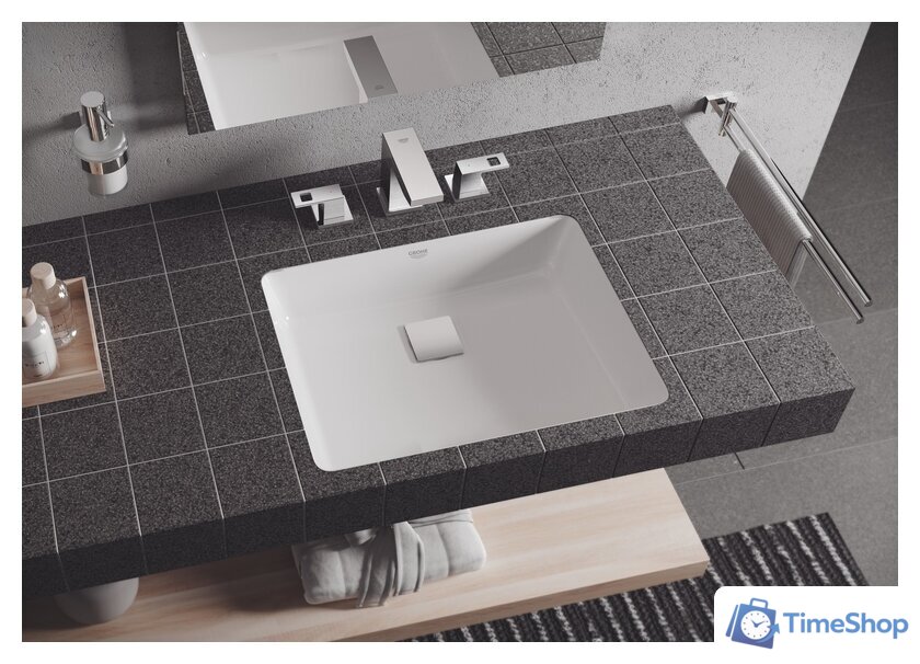 Умывальник Grohe 3948000H с гигиеническим покрытием 49.2x37 - Изображение №2 — Интернет-магазин Time-Shop