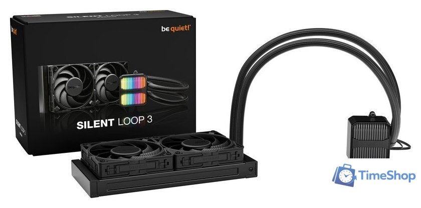 Система жидкостного охлаждения для процессора be quiet! Silent Loop 3 240mm BW024 - Изображение №6 — Интернет-магазин Time-Shop