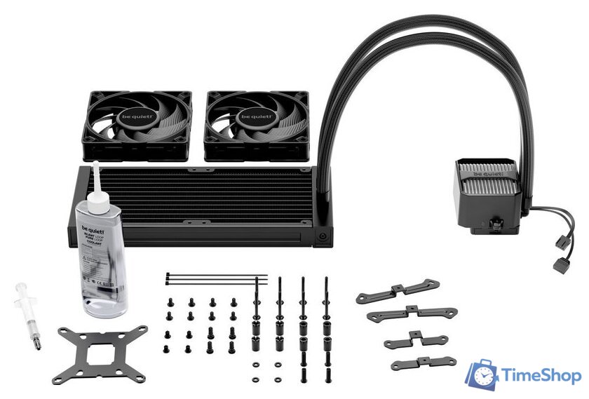Система жидкостного охлаждения для процессора be quiet! Silent Loop 3 240mm BW024 - Изображение №7 — Интернет-магазин Time-Shop