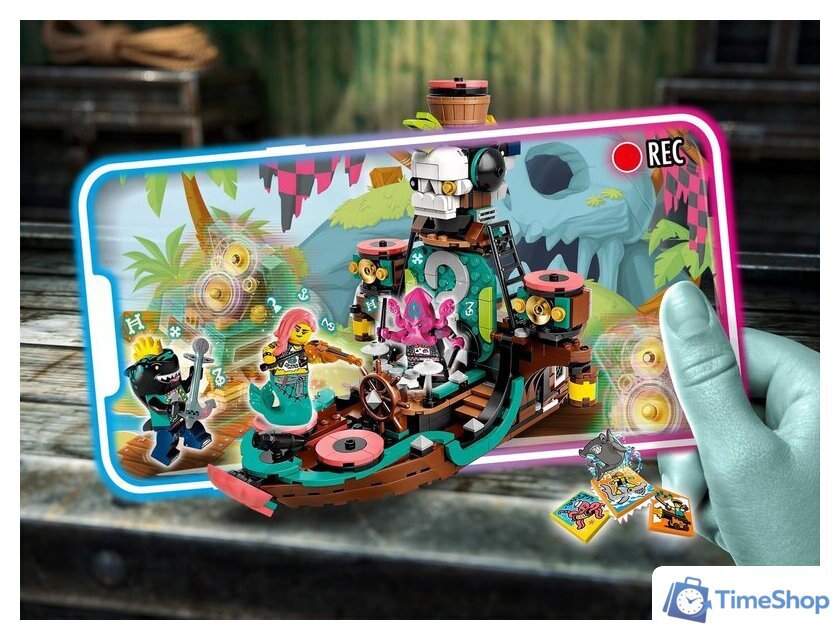 Конструктор LEGO Vidiyo 43114 Корабль Пирата Панка - Изображение №13 — Интернет-магазин Time-Shop