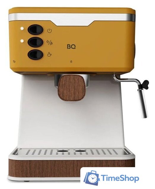 Рожковая кофеварка BQ CM2006 (желтый) - Изображение №1 — Интернет-магазин Time-Shop