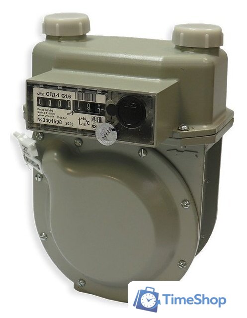 Счетчик газа БелОМО СГД-1-2-1-G1.6 (правый) - Изображение №2 — Интернет-магазин Time-Shop