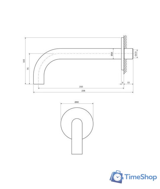 Излив Omnires WDYGR - Изображение №2 — Интернет-магазин Time-Shop