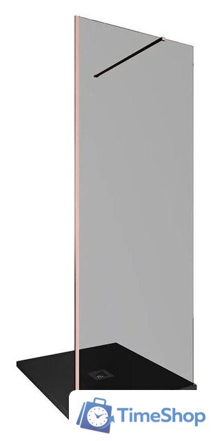 Душевая стенка Allen Brau Infinity 1 3.21006.60.T 323798 (медь браш) - Изображение №3 — Интернет-магазин Time-Shop