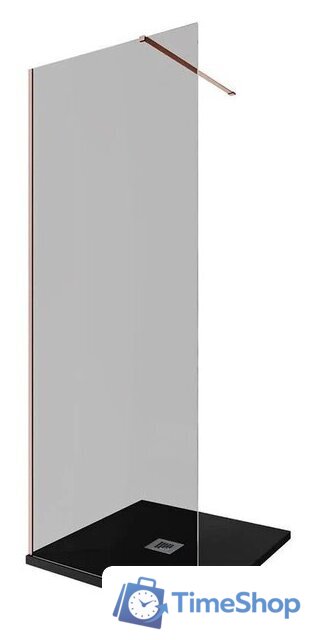 Душевая стенка Allen Brau Infinity 1 3.21006.60.T 323798 (медь браш) - Изображение №2 — Интернет-магазин Time-Shop