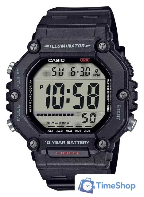 Наручные часы Casio AE-1600H-1A - Изображение №1 — Интернет-магазин Time-Shop