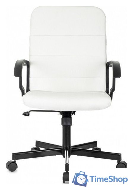 Офисное кресло Бюрократ Triest (белый, экокожа) - Изображение №2 — Интернет-магазин Time-Shop