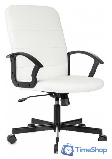 Офисное кресло Бюрократ Triest (белый, экокожа) - Изображение №1 — Интернет-магазин Time-Shop