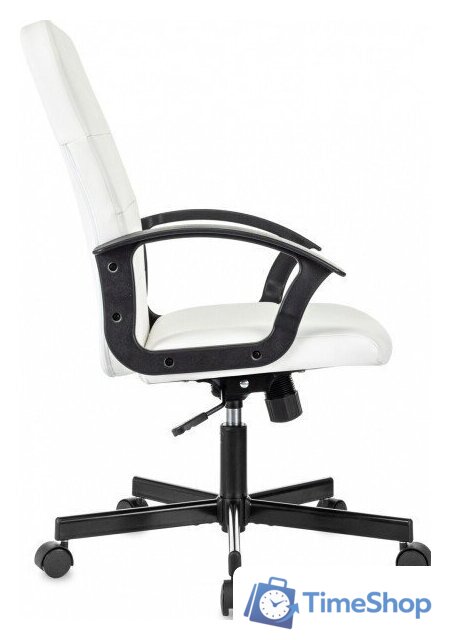 Офисное кресло Бюрократ Triest (белый, экокожа) - Изображение №4 — Интернет-магазин Time-Shop