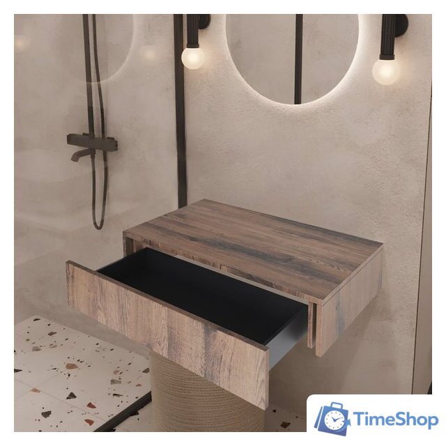  ЗОВ Тумба под умывальник Токио Премиум 2 100 TP2100AWPTOC (аттик) - Изображение №4 — Интернет-магазин Time-Shop