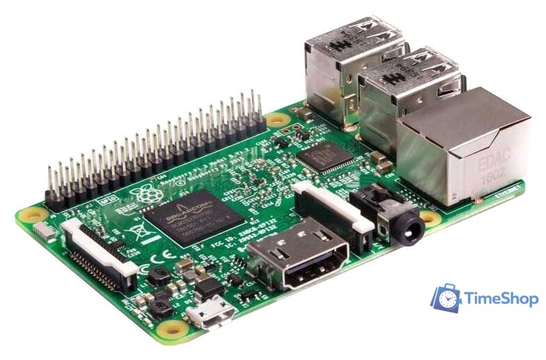 Одноплатный компьютер Raspberry PI 3 Model B - Изображение №1 — Интернет-магазин Time-Shop