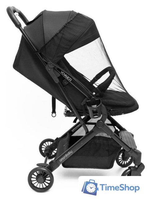 Коляска прогулочная «книга» Amarobaby Voyager (черный) - Изображение №21 — Интернет-магазин Time-Shop