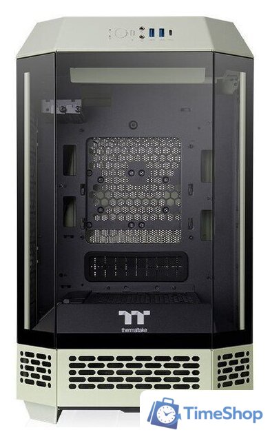 Корпус Thermaltake The Tower 250 Matcha Green CA-1Z9-00SEWN-00 - Изображение №2 — Интернет-магазин Time-Shop