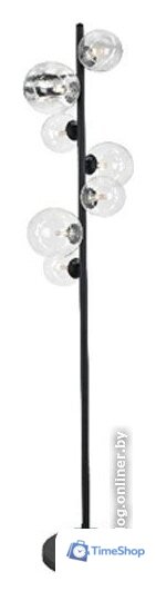 Торшер Mirastyle XL-20999/7 BK+TG - Изображение №1 — Интернет-магазин Time-Shop