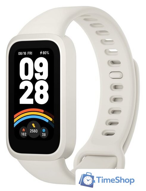 Фитнес-браслет Xiaomi Smart Band 9 Active M2435B1 (бежевый, международная версия) - Изображение №1 — Интернет-магазин Time-Shop