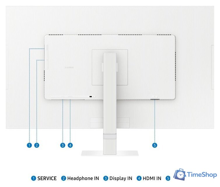 Монитор Samsung ViewFinity S7 LS32D701EAUXEN - Изображение №12 — Интернет-магазин Time-Shop