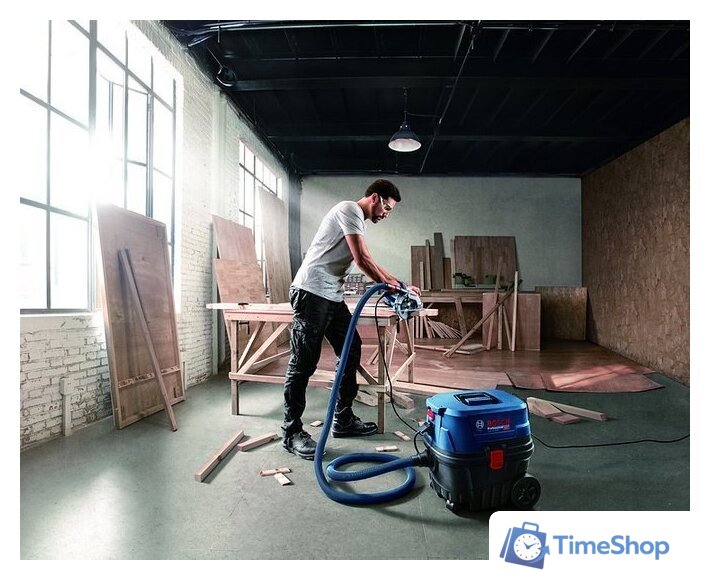 Пылесос Bosch GAS 12-25 PL 060197C100 - Изображение №3 — Интернет-магазин Time-Shop