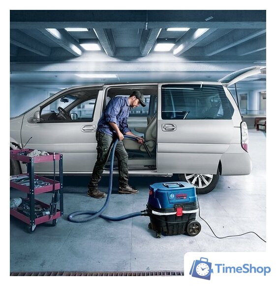 Пылесос Bosch GAS 12-25 PL 060197C100 - Изображение №2 — Интернет-магазин Time-Shop