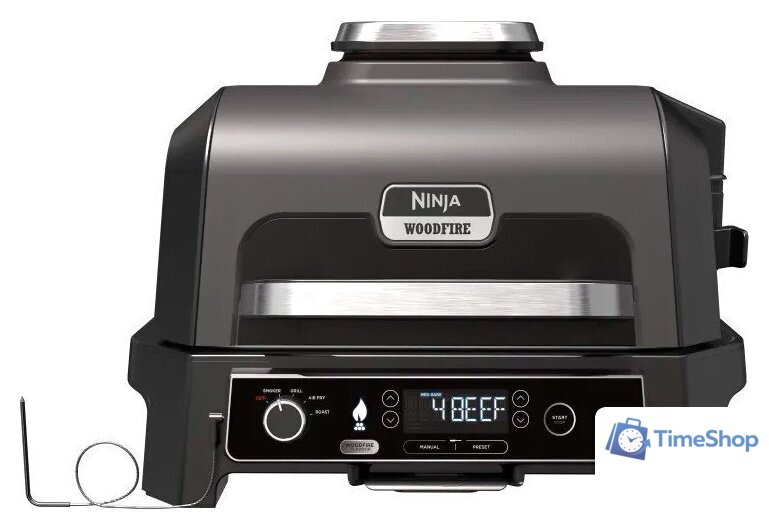 Электрогриль Ninja Woodfire Pro XL OG850EU - Изображение №1 — Интернет-магазин Time-Shop