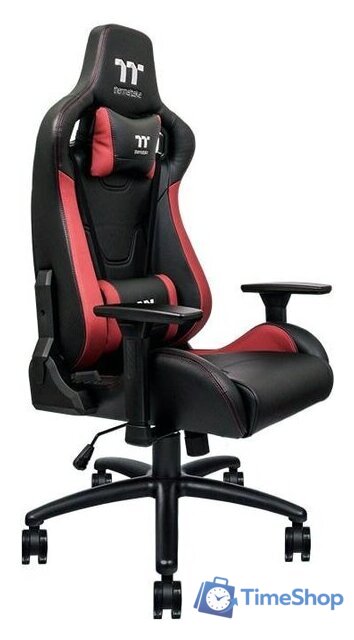 Игровое (геймерское) кресло Thermaltake U Fit GGC-UFT-BRMWDS-01 (черный/красный) - Изображение №1 — Интернет-магазин Time-Shop